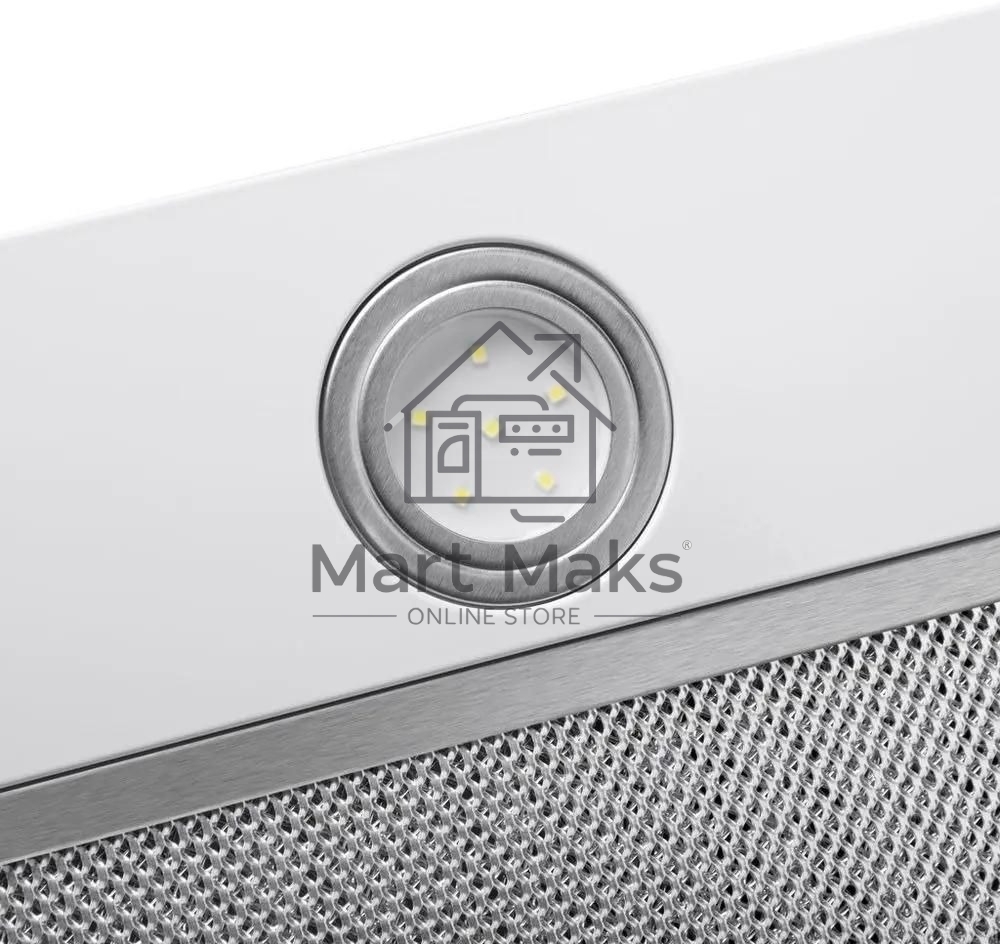 Вытяжка встраиваемая Maunfeld Trapeze 602M белый, 60 см, 1150 куб. м/ч, 54 дБ