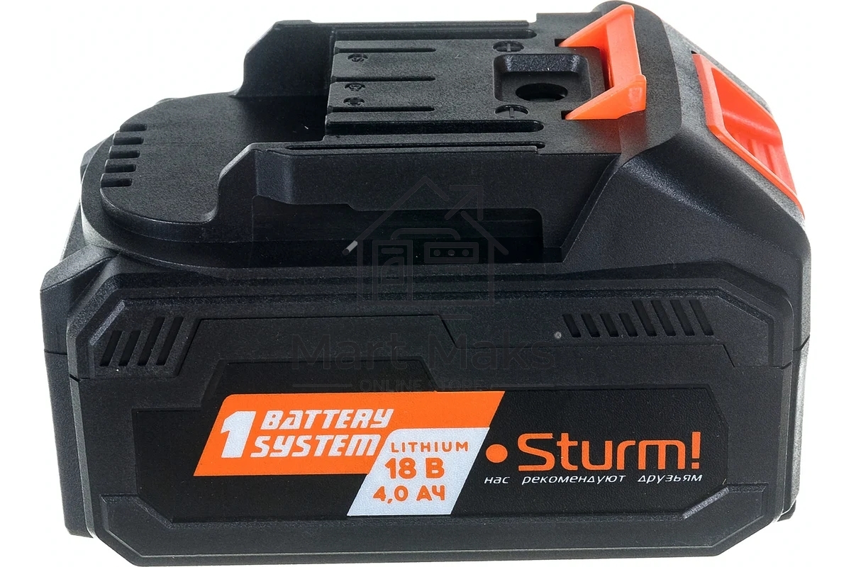 Батарея аккумуляторная Sturm! SBP1804 18В 4Ач Li-Ion