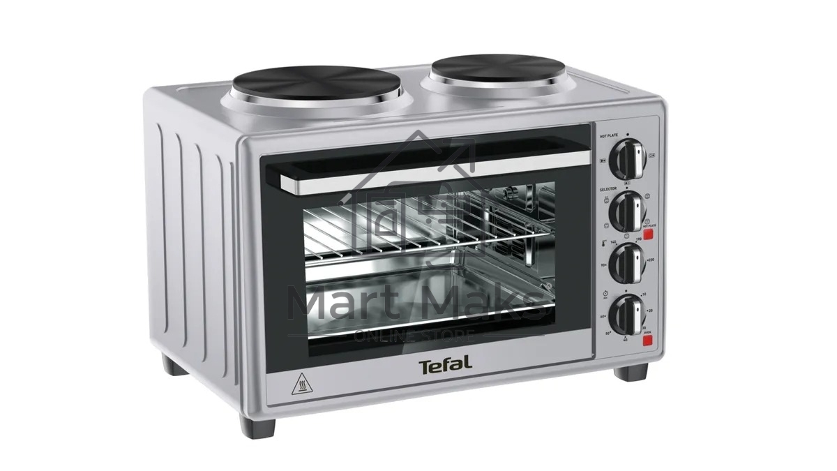 Мини-печь Tefal Optimate OF463D30, 3000Вт, стальной