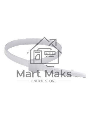 Хомут кабельный DKC 25210SR 3.6х300 полиамид белый (уп. 100 шт)