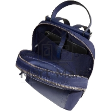 Рюкзак женский Piquadro Lyra CA5566W92T/BLU темно-синий нейлон/натур.кожа