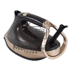 Утюг Polaris PIR-3225 AK WIFI IQ HOME черный/золотой, 3200 Вт, 120 г/мин, 270 г/мин, 450 мл