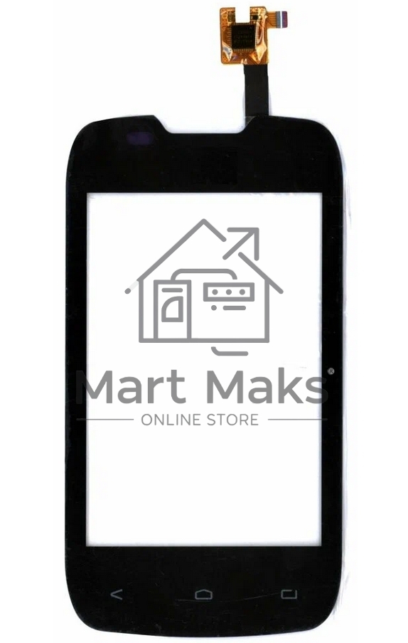 Сенсорное стекло (тачскрин) для Fly IQ431 IQ432, черное