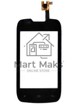 Сенсорное стекло (тачскрин) для Fly IQ431 IQ432, черное