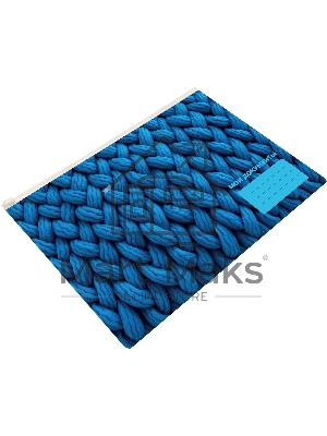 Папка на молнии ZIP Silwerhof FABRIC A5+ ПВХ 0.25мм