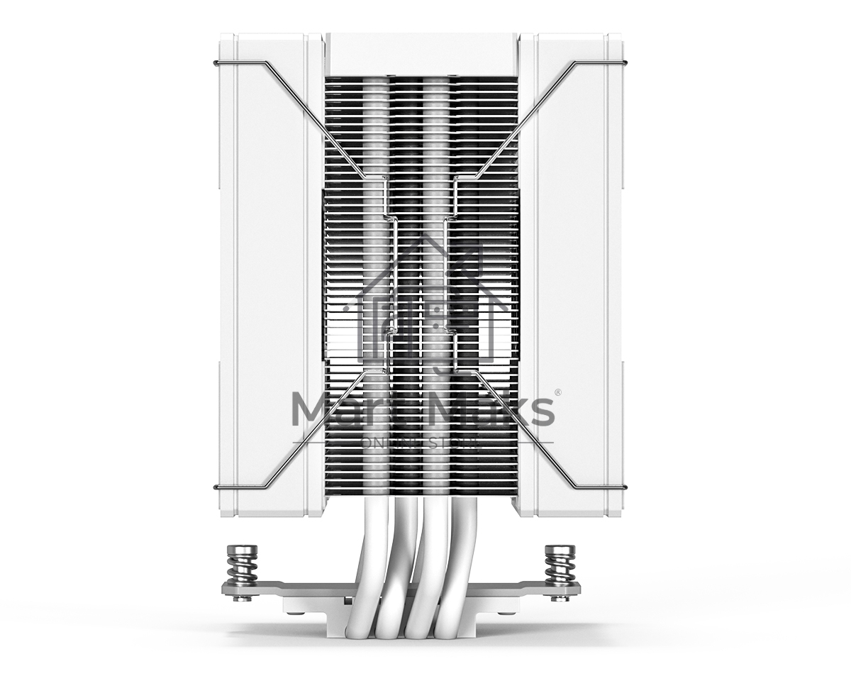 Кулер для процессора ID-COOLING FROZN A410 DW белый 120мм алюминий+медь 2000rpm 30db 4-pin 220W 152мм