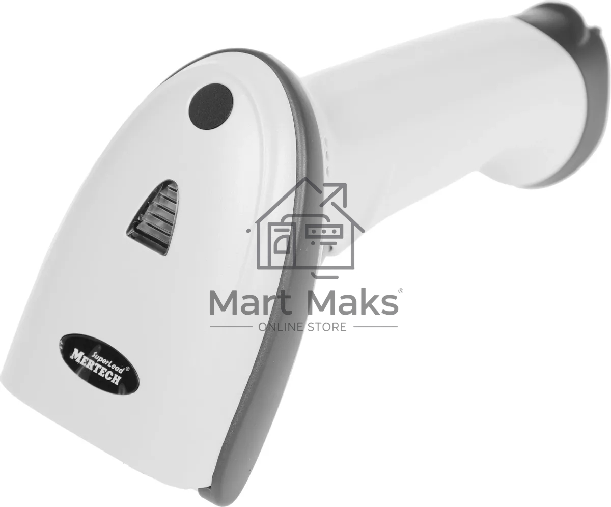 Сканер штрих-кода ручной Mertech CL-2210 BLE Dongle (4833) 1D/2D имидж, беспроводной, 100 скан/сек, USB-HID; USB-COM - эмуляция; RS-232 - эмуляция; Bluetooth - BLE 5.0, белый