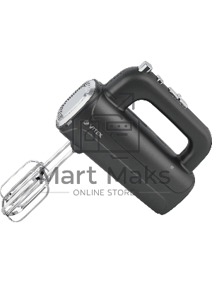 Миксер ручной Vitek VT-1482 1000Вт черный/серебристый