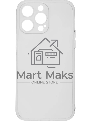 Чехол (клип-кейс) BoraSCO для Apple iPhone 14 Pro Max прозрачный (70801)