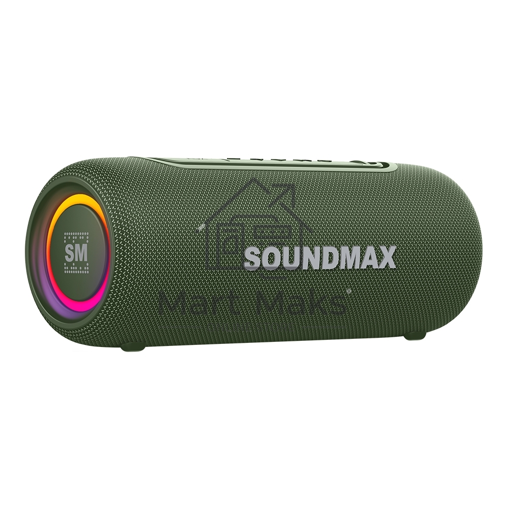 Портативная колонка SOUNDMAX SM-PS5026B(зеленый)