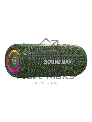 Портативная колонка SOUNDMAX SM-PS5026B зеленый