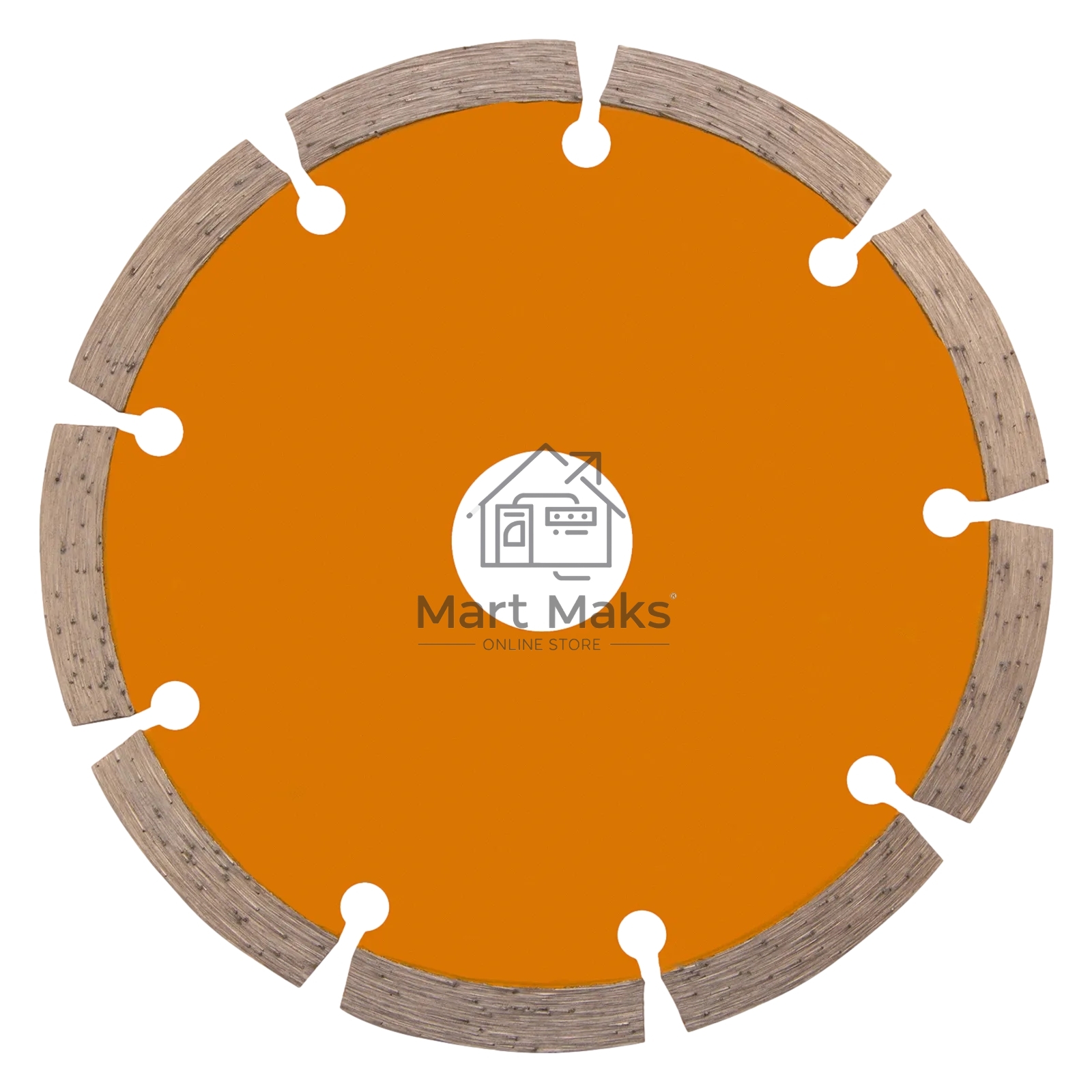 Диск алмазный отрезной Denzel ф125 х 22,2 мм, Сегментный, сухое резание