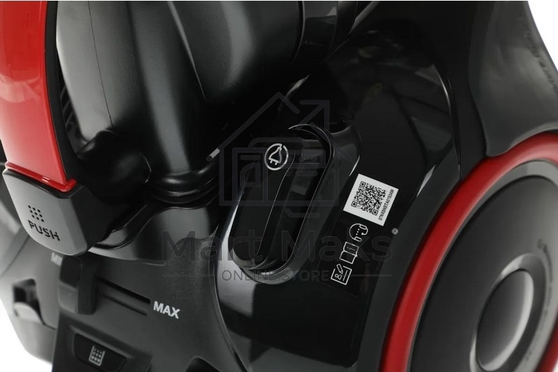 Пылесос Samsung VC15K4116VR/EV красный/черный, 390/1500 Вт, уборка сухая, пылесборник контейнер 1.3 л