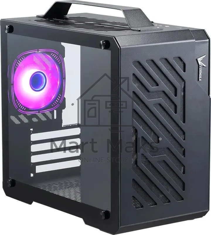 Компьютерный корпус Aerocool / Formula Air Cube G3 черный без БП mATX 5x120mm 1xUSB3.0 1xUSB3.1 audio bott PSU