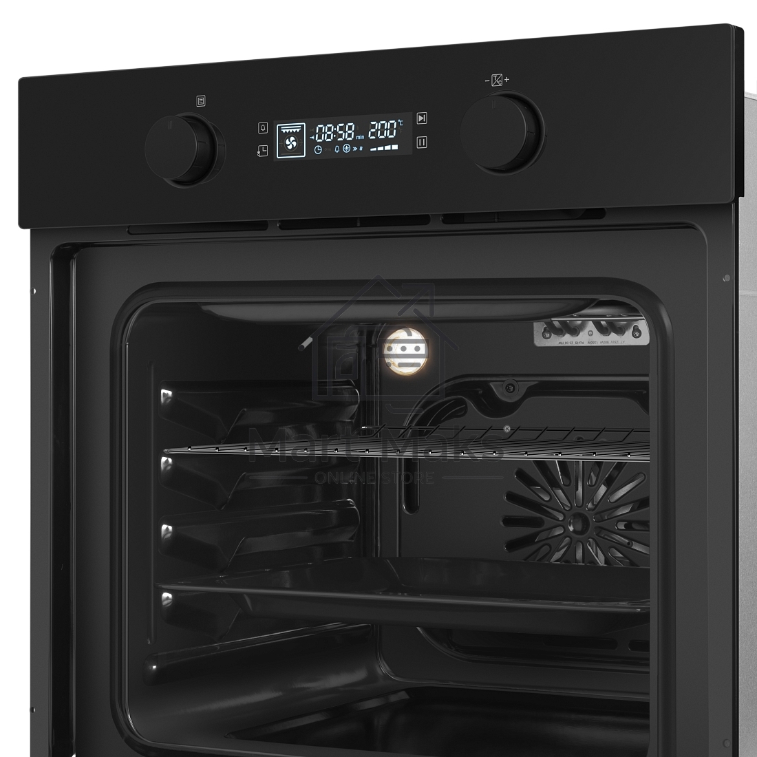 Духовой шкаф электрический HOMSair OEM606BK2 черный