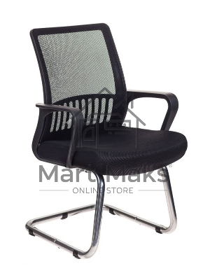 Кресло компьютерное Бюрократ MC-209/B/TW-11 TW-01 TW-11 черный, спинка сетка