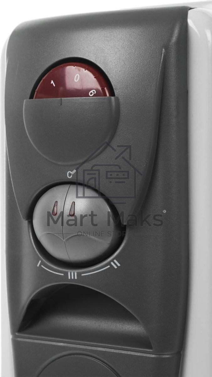 Масляный обогреватель Centek CT-6203-9 (9 секций) белый, 2400 Вт, 20 м2, 3 режима, термостат