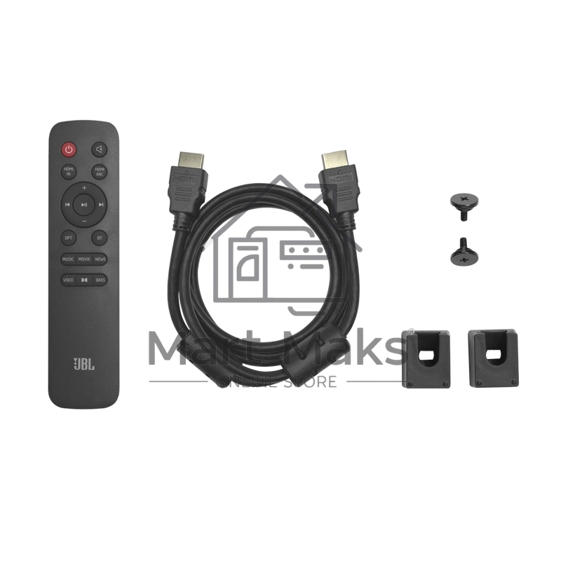 Саундбар JBL Cinema SB190 /380 Вт/сабвуфер 200 Вт/40-20000 Гц/Dolby Atmos/HDMI eARC/Bluetooth/USB/ПДУ/черный (JBLSB190BLKCN)