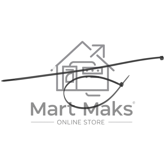 Хомут кабельный 4.8х150 NO-225-182 черный (уп. 100 шт) Эра