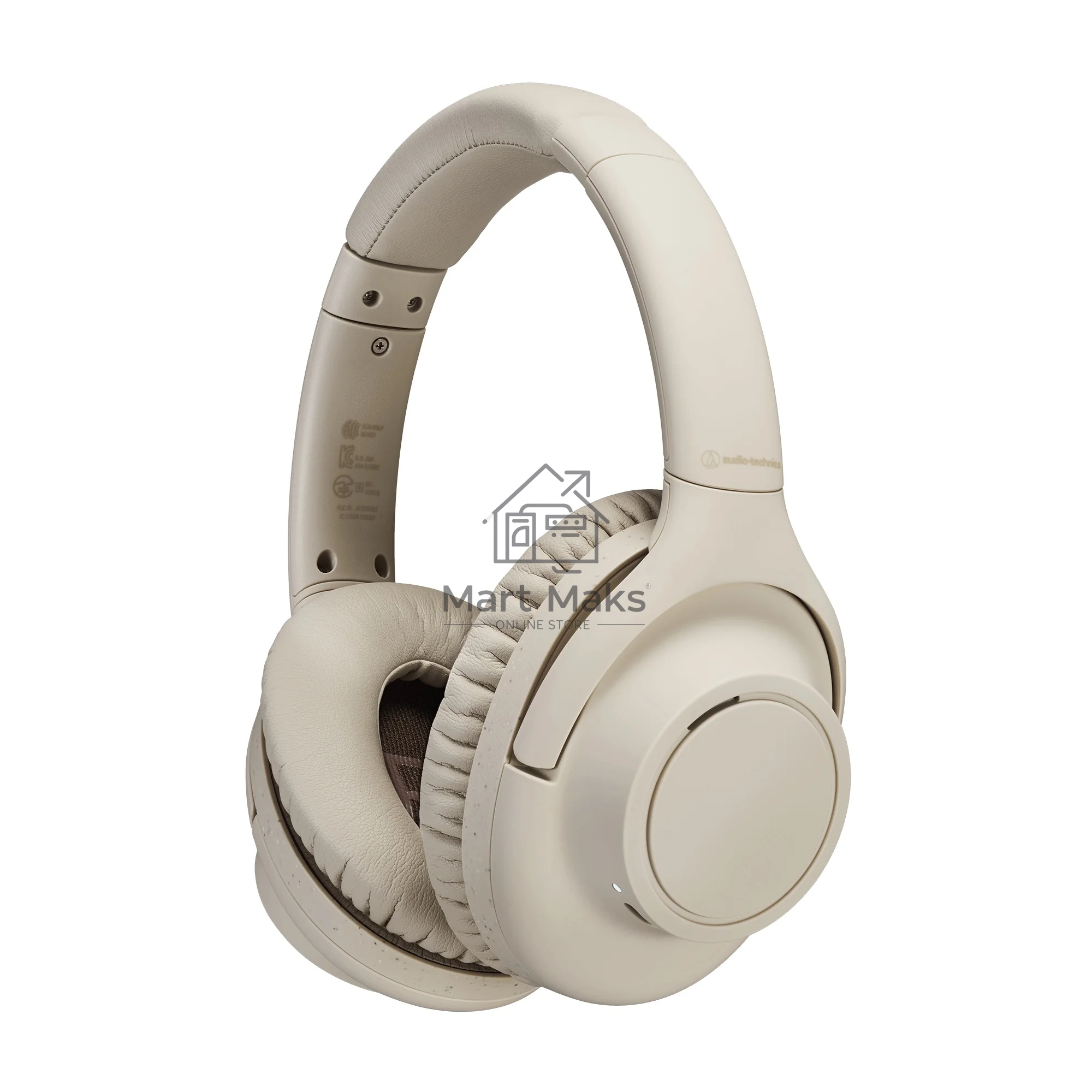 Гарнитура мониторные Audio-Technica ATH-S300BT бежевый беспроводные bluetooth оголовье (ATH-S300BT BG)