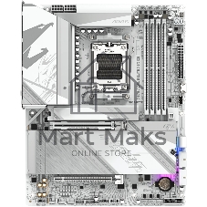 Материнская плата Gigabyte X870 AORUS ELITE X3D ICE, AM5, AMD X870, 4xDDR5, 2xSATA, 4xM.2, 1xPCIe 5.0 x16, 1xPCIe 4.0 x16, 1xHDMI, 1x5Gb LAN, Wi-Fi 7, Bluetooth 5.4, 2xUSB-C 40Gbps (USB4), 1xUSB-C 10Gbps, 2xUSB-A 10Gbps, 4xUSB-A 5Gbps, 1xUSB-A 2.0, 3x3.5 мм + S/PDIF оптический, 7.1, ATX