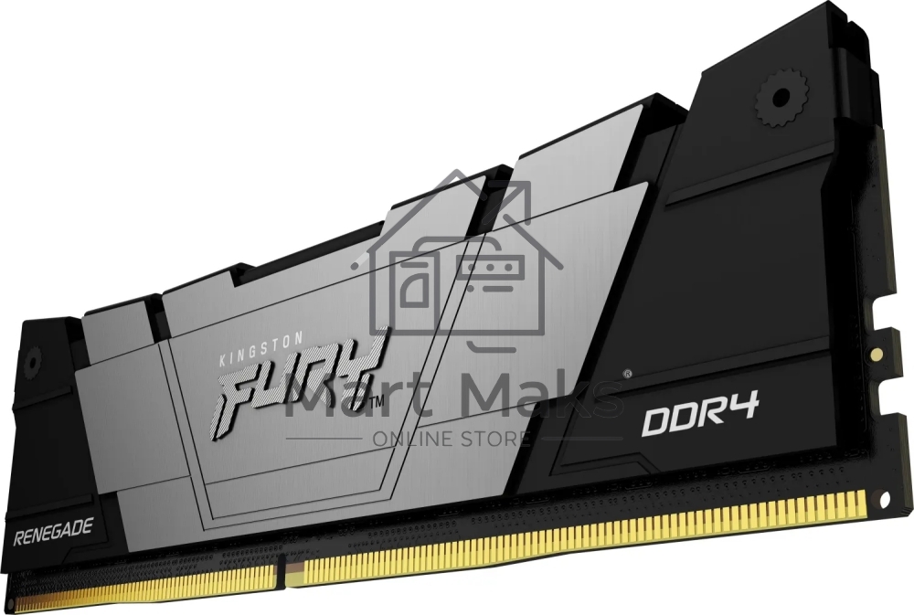 Оперативная память Kingston Fury Renegade, DDR4, 16GB (2x8GB), 5333MHz, CL20, DIMM, с радиатором, черный