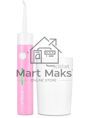 Ирригатор Kitfort КТ-2957-1 розовый/белый