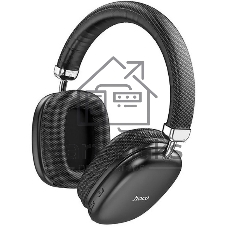 Беспроводные/проводные наушники Hoco W35 черный, полноразмерные, Bluetooth + проводной, до 40 ч