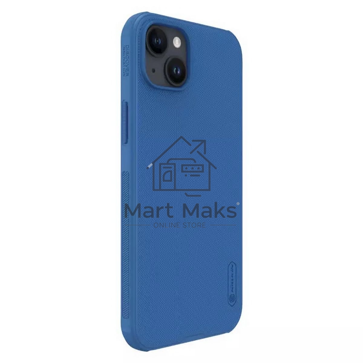 Чехол Super Frosted Shield Pro Magnetic Case, синий, (AP IP15 Plus)