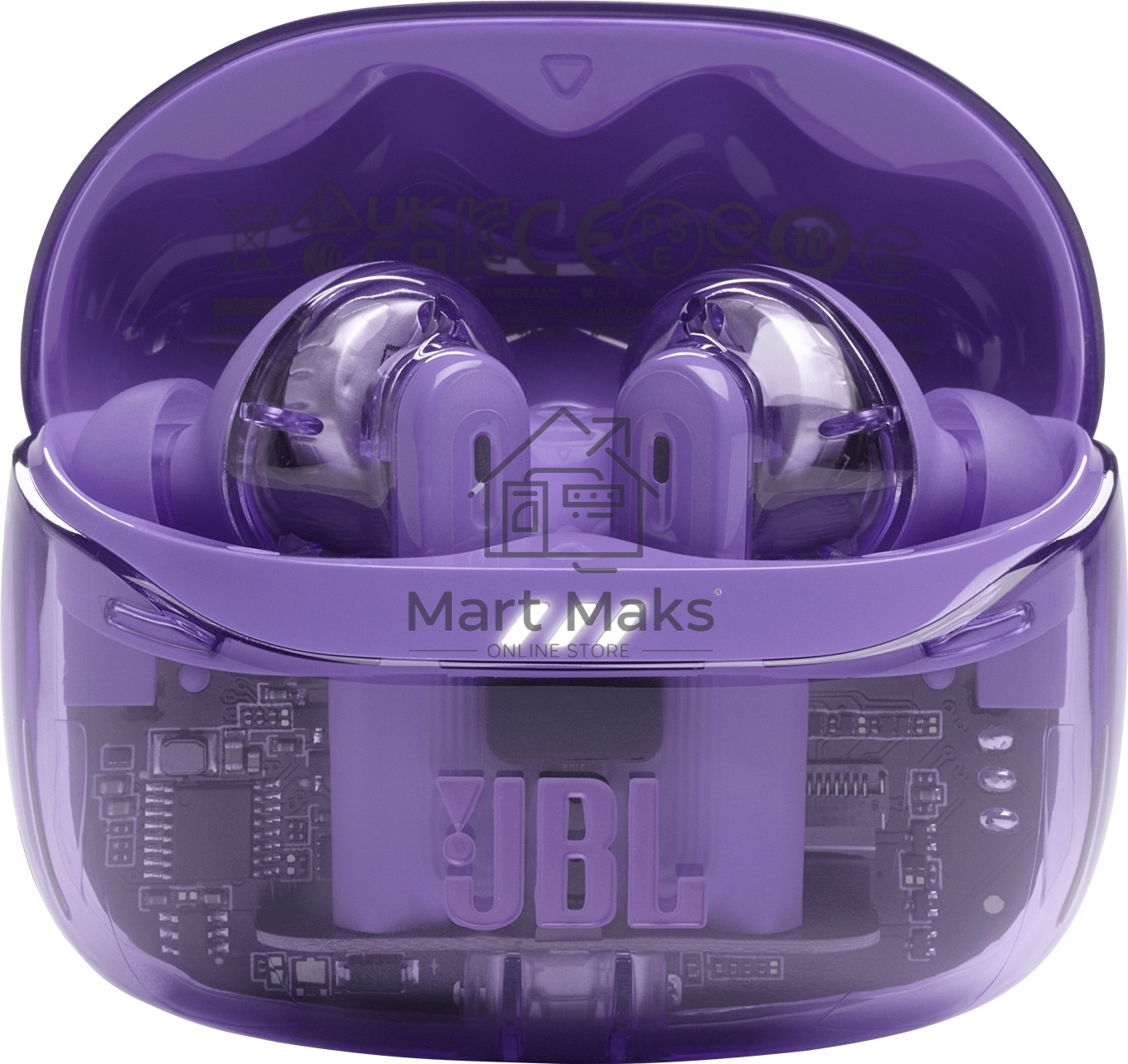 Наушники JBL Tune Beam 2 призрачно-фиолетовый