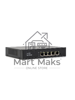 Коммутатор SKAT PoE-4E-1G PoE Plus 65Вт порты: 4-Ethernet 1-Uplink