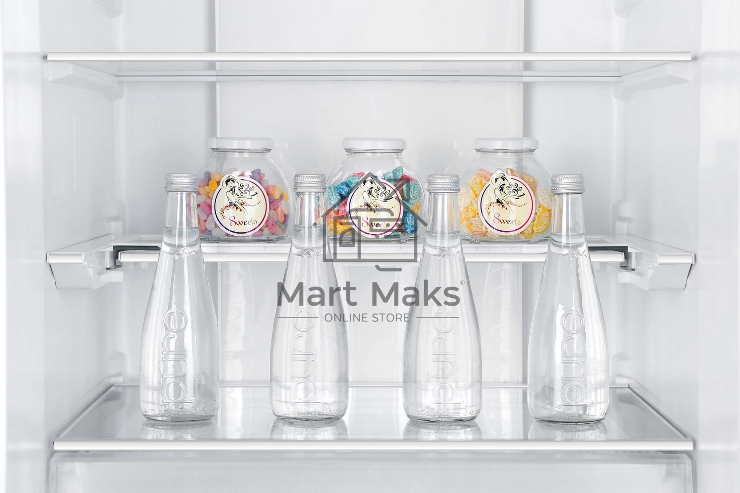 Холодильник Haier C4F640CGGU1 золотистый