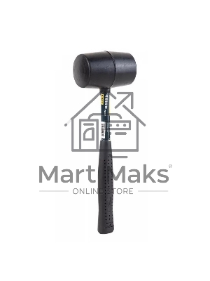 Резиновый молоток со стальной ручкой Deli DL5612 340 грамм, длина 260 мм