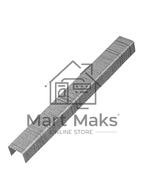 Скобы Denzel 21GA для пнев. степл., 10мм, шир. - 0,95мм, тол. - 0,6мм, шир. скобы - 12,8мм, 5000шт