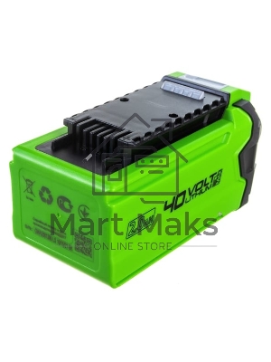 Аккумулятор GreenWorks G40B2 40V, 2 А.ч(2926907)