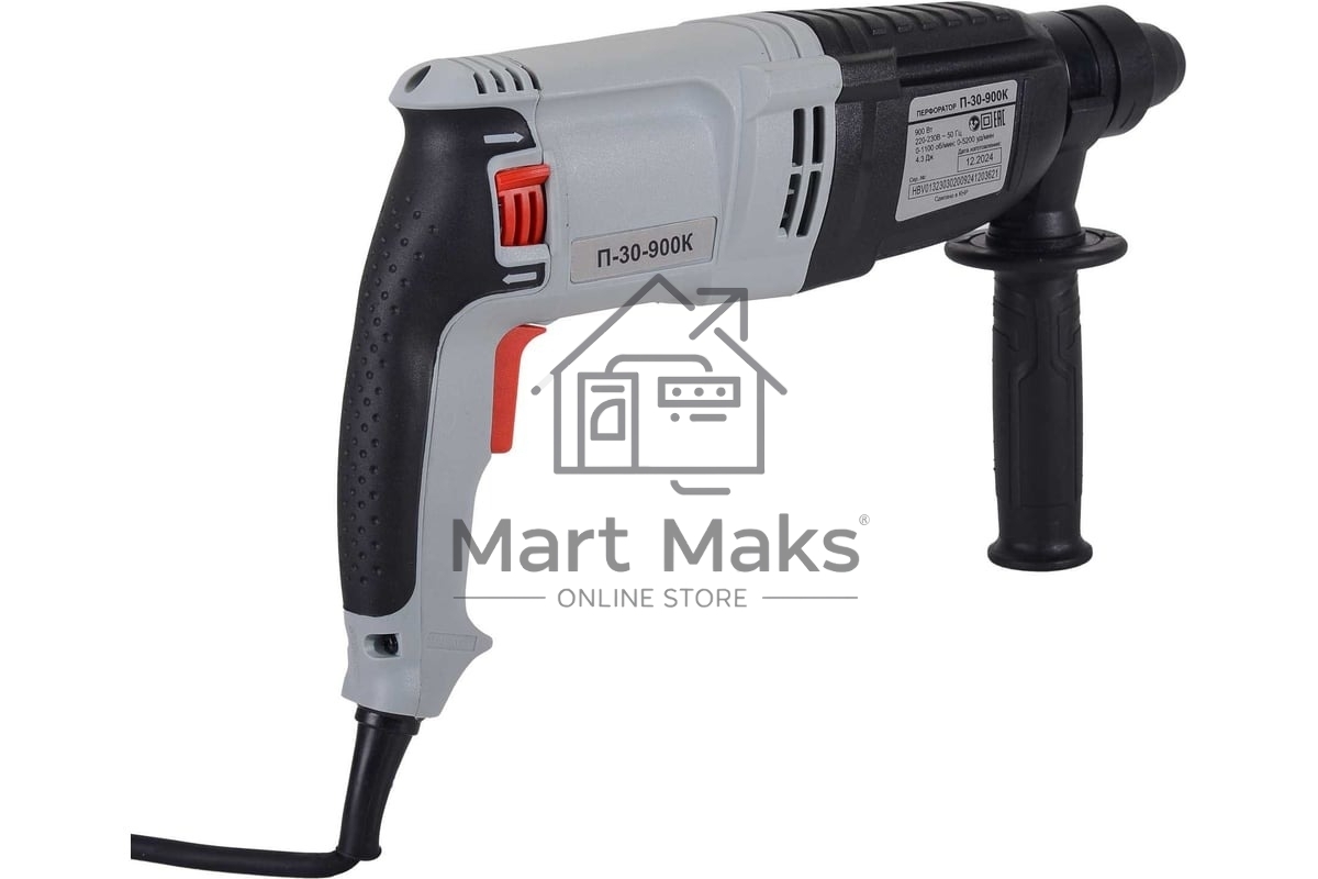 Перфоратор Ресанта П-30-900К патрон:SDS-plus уд.:4.3Дж 900Вт (кейс в комплекте)