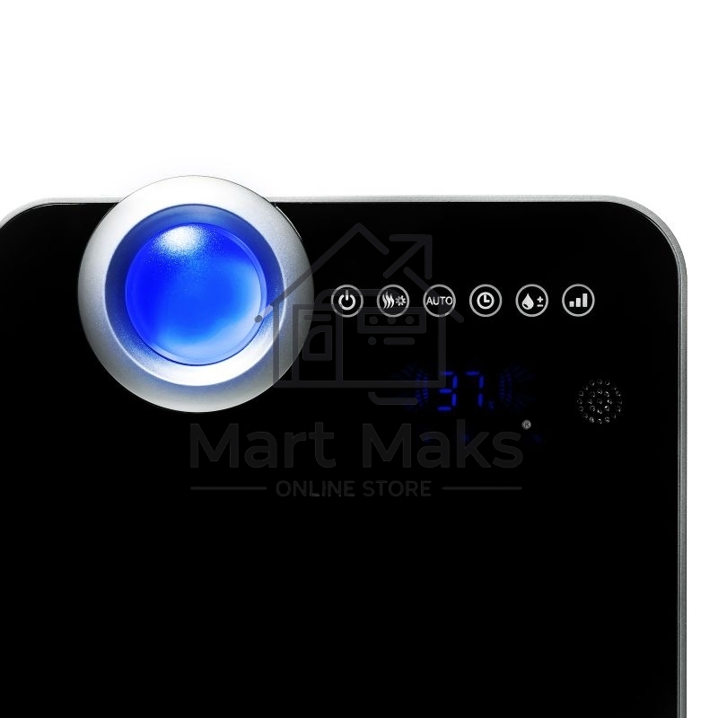 Увлажнитель воздуха Dantex D-H50UCF черный/серебристый, 130 Вт, 5 л, ультразвуковой, ионизация