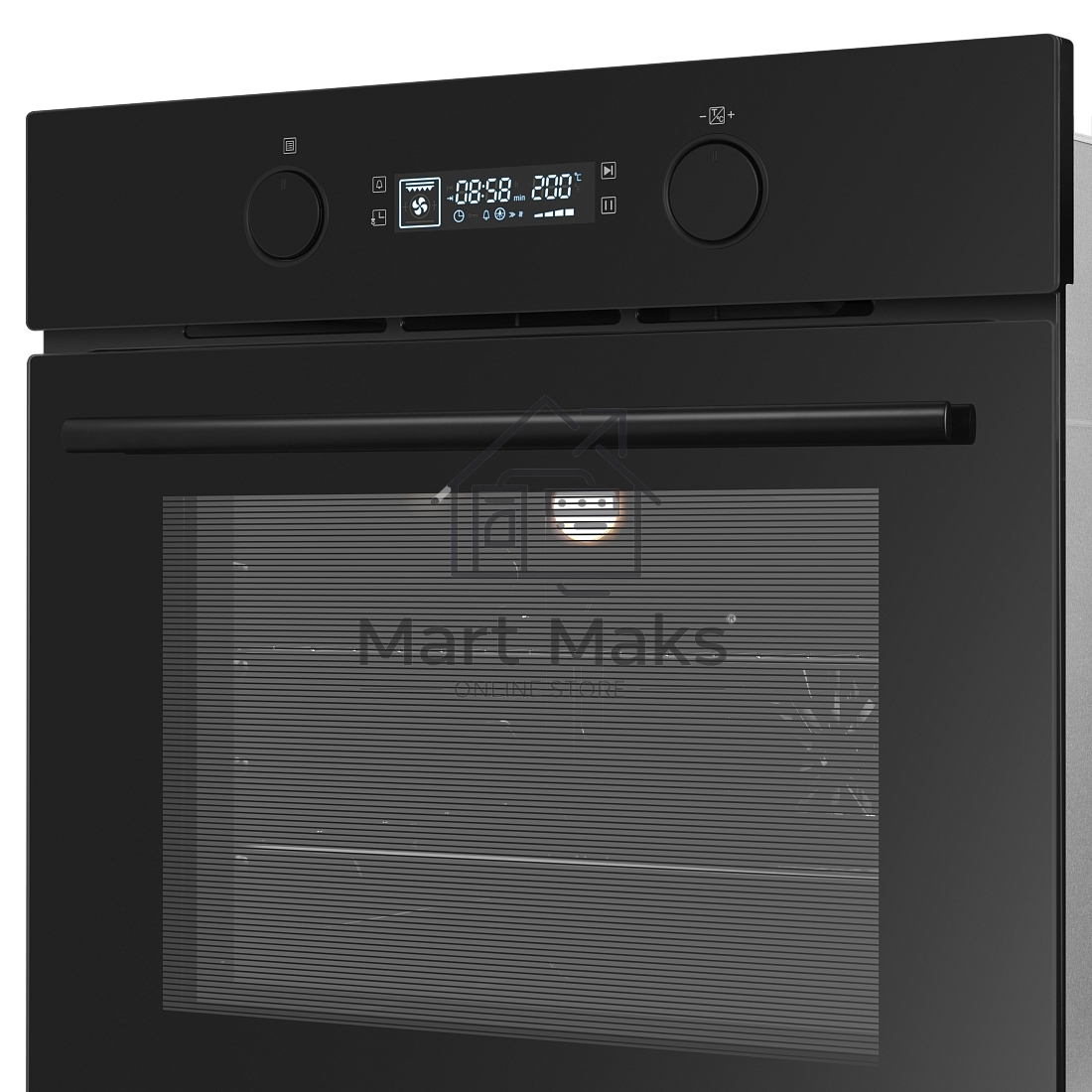 Духовой шкаф электрический HOMSair OEM606BK2 черный