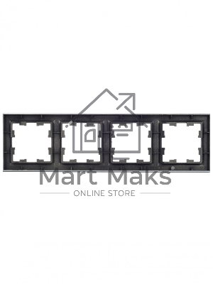 Рамка 4-местная IEK BRITE РУ-4-БрШ (BR-M42-K37) шампань