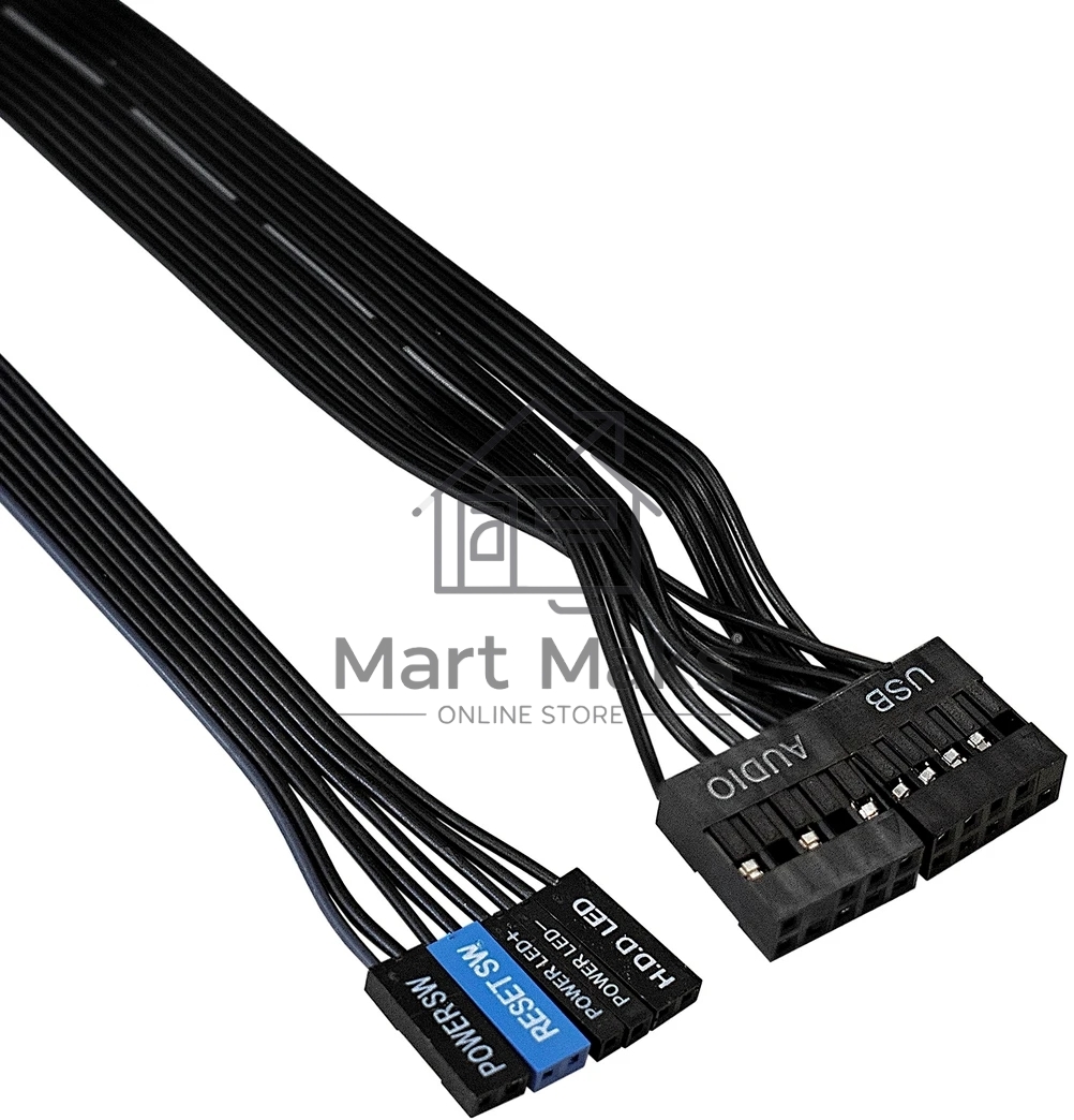 Компьютерный корпус Miditower ExeGate XP-401-UNS500 (ATX, БП UNS500 с вент. 12см, 2*USB, аудио, черный)