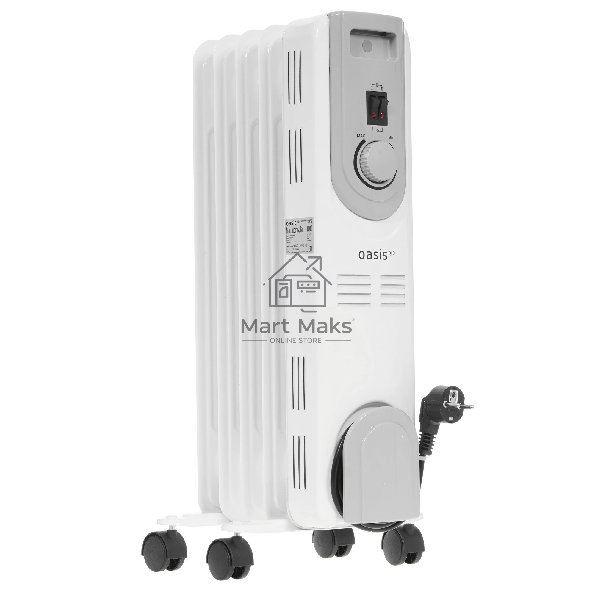 Обогреватель масляный OASIS Pro OS-10