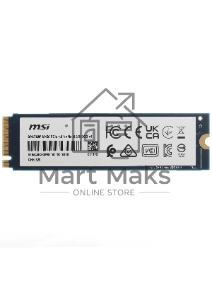 Накопитель SSD MSI PCIE 4.0 NVME M.2 500Gb SPATIUM M450 500Gb V1