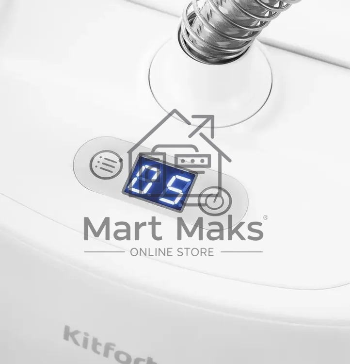 Отпариватель Kitfort КТ-975 белый, 1580 Вт, 30 г/мин, 1500 мл