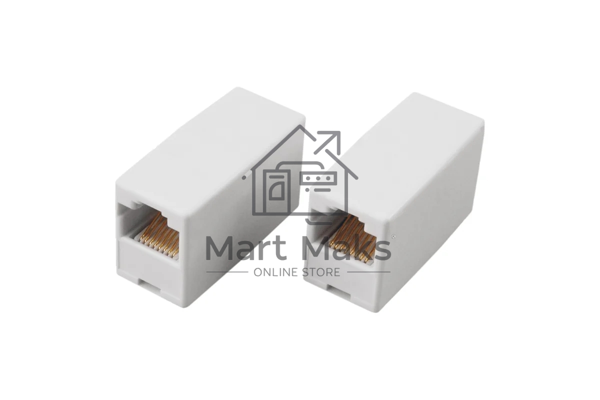 Переходник сетевой LAN, (гнездо 8Р8С (Rj-45) - гнездо 8Р8С (Rj-45)) Rexant