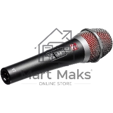 Микрофон динамический sE Electronics V7 SWITCH 40 Гц - 19 кГц, суперкардиоида, выключатель, в комплекте: микрофонный зажим, адаптер с резьбой, чёрная ветрозащита, транспортировочный чехол на молнии. Цвет серый.