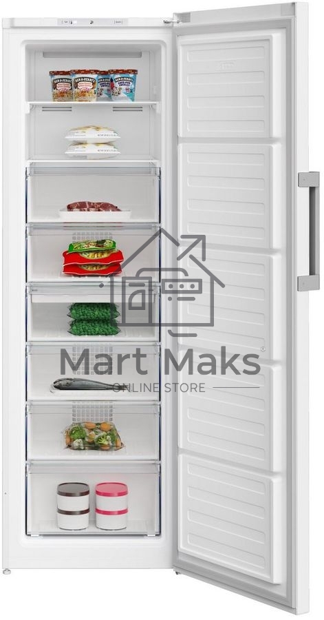 Морозильная камера Beko B1RFNK312W, белый, 275 л, 6 ящиков