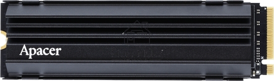 Накопитель SSD Apacer AS2280Q4U, 1Tb, M.2 2280, PCIe 4.0 x4, NVMe, R/W 7300/6000, с радиатором