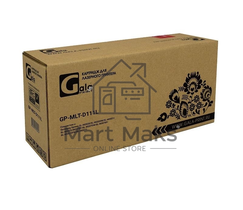 Картридж GalaPrint GP-MLT-D111L черный (1800 стр) для Samsung Xpress SL-M2020/SL-M2020W/SL-M2021/SL-M2022/M2070F/SL-M2070W/SL-M2070F/SL-M2070FW/SL-M2071 (для аппаратов, выпущенных после 01.07.2017)