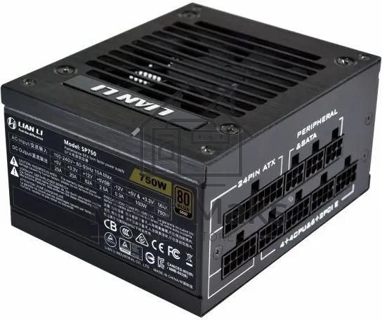Блок питания Lian-Li SFX 750W SP750 80 PLUS gold (20+4pin) APFC 92mm fan 8xSATA Cab Manag RTL