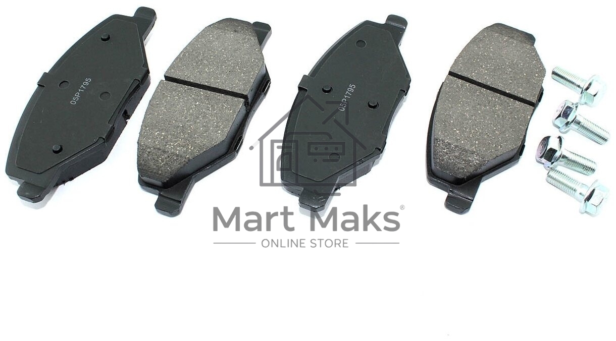 Колодки тормозные передние LPR 05P1795, комплект